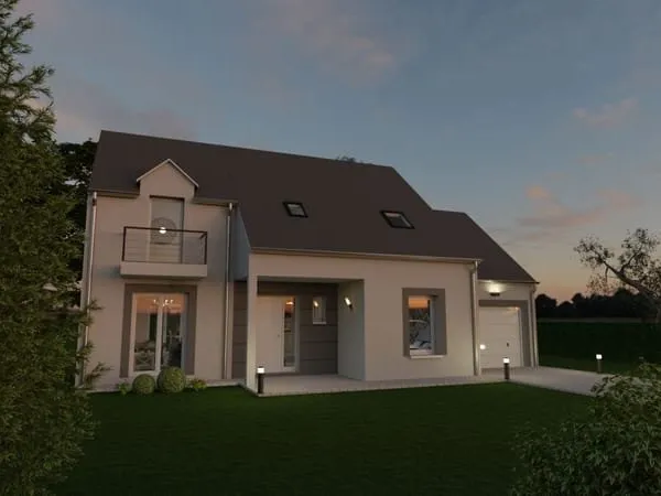 Projet de construction d'une maison 126 m² avec terrain à SOISY-SOUS-MONTMORENCY (95)