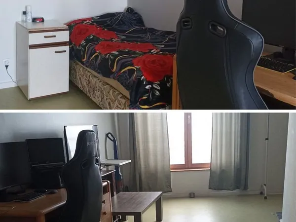 Chambre en colocation meublée pour une durée d'un mois