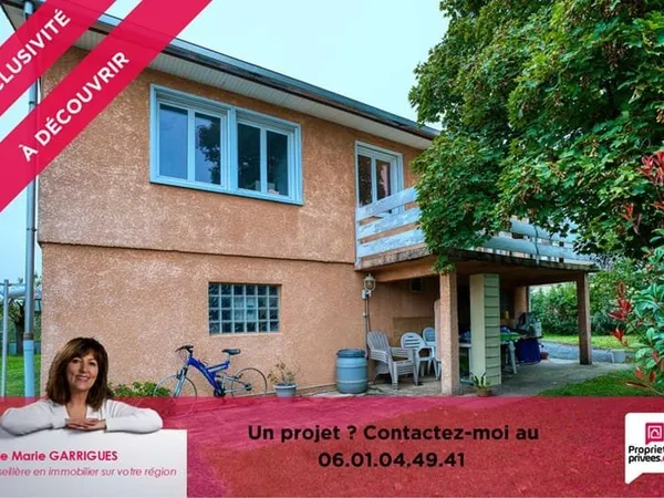 Belle opportunité : Maison de 118 m2 sur terrain de 585 m2 -Mions
