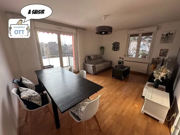 Appartement 4 pièces 74 m²