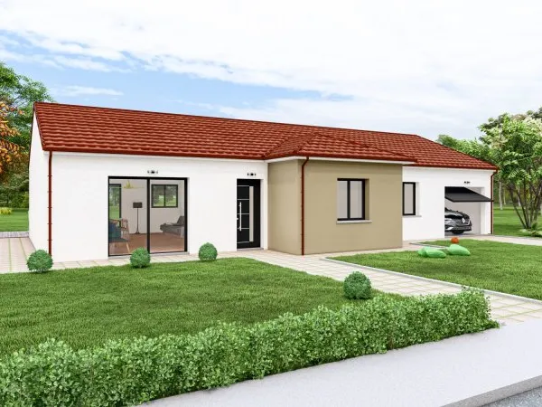 Terrain + maison 109 m²