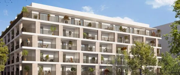 T3 Neuf BRS CITE CREATIVE 32 m2 TERRASSE