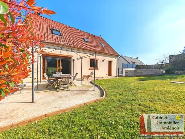 SAINT SAUFLIEU : PAVILLON INDIVIDUEL 120m2, 4 chambres, jard