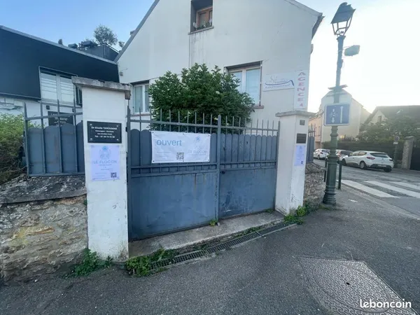 Local commercial cabinet plein centre orgeval