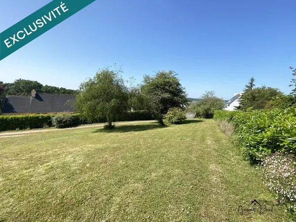 Terrain constructible de 942 m² au Dourduff en Mer - Baie de Morlaix