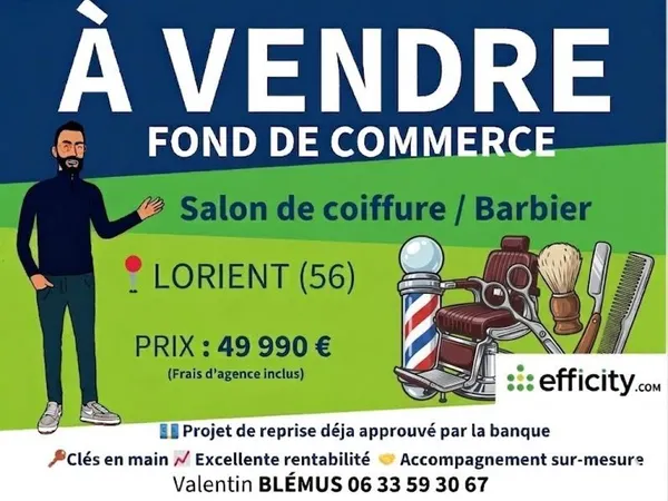 Commerce 50 m²