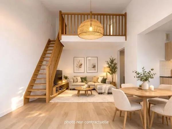 Duplex 3 pièces 64 m²
