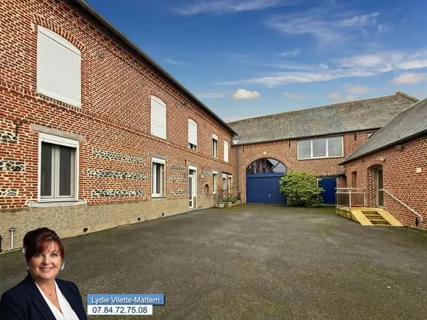ENSEMBLE IMMOBILIER D'EXCEPTION : 3 Habitations en une ! 59360 Saint souplet