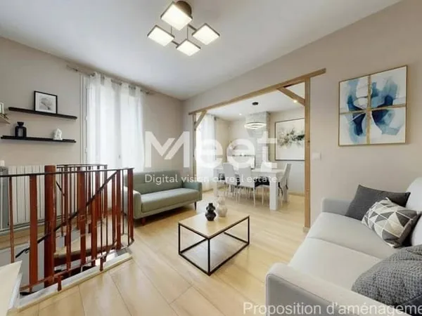 Duplex 3 pièces 58 m²