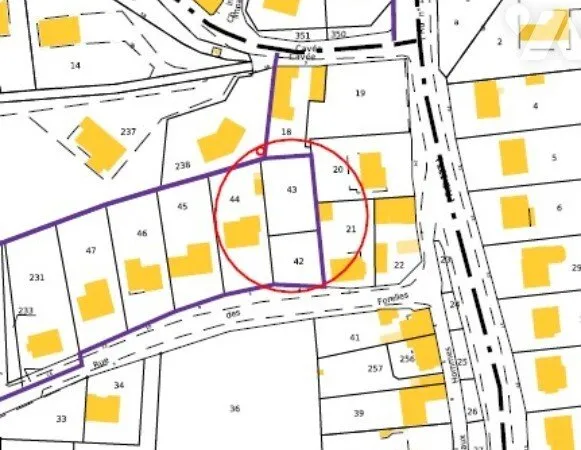 Vends terrain à bâtir