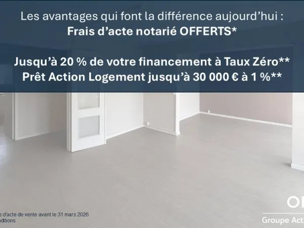 Appartement 5 pièces traversant refait à neuf avec balcon+cave+parking