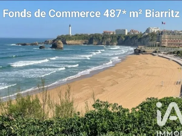 Fonds de commerce 482 m²