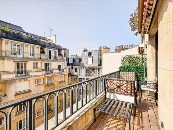 Paris 16e - TROCADÉRO - Appartement à vendre - 3 pièces - 80,31m² Carrez - 2 chambres - Terrasse 11,