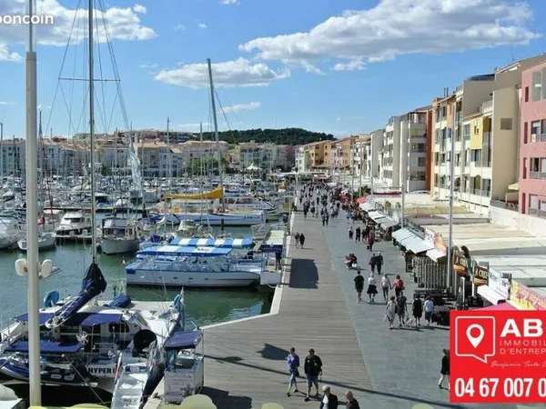 FONDS DE COMMERCE 95 m² LE CAP D'AGDE