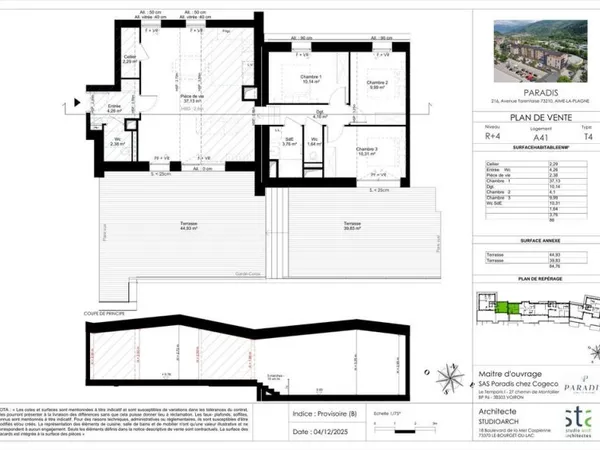 APPARTEMENT ROOFTOP 85M2