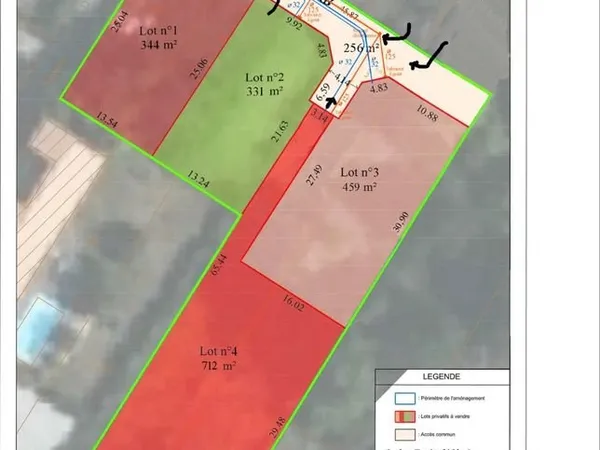 Terrain constructible Saintes