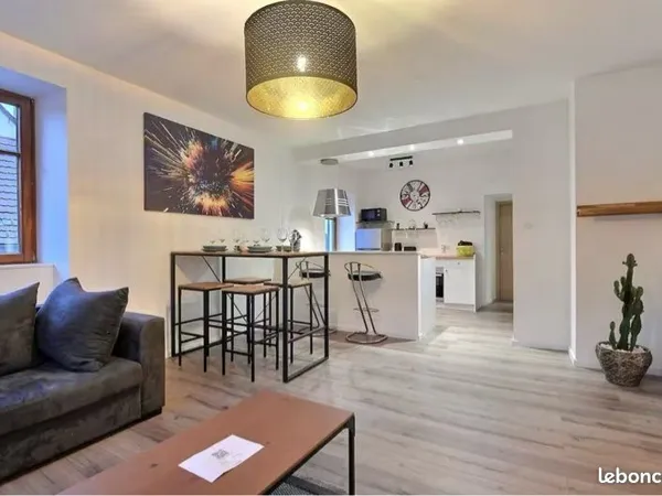 Appartement meublé haut standing 75 m² - 2 chambres - Prestations soignées - Ensisheim centre