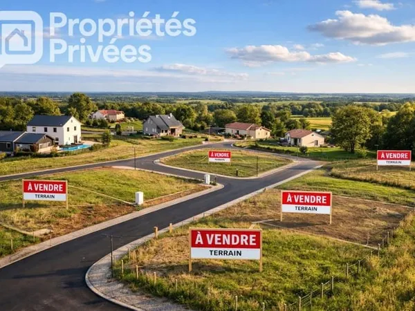 Terrain Valdurenque en lotissement - 650 m2 - Parcelle viabilisée
