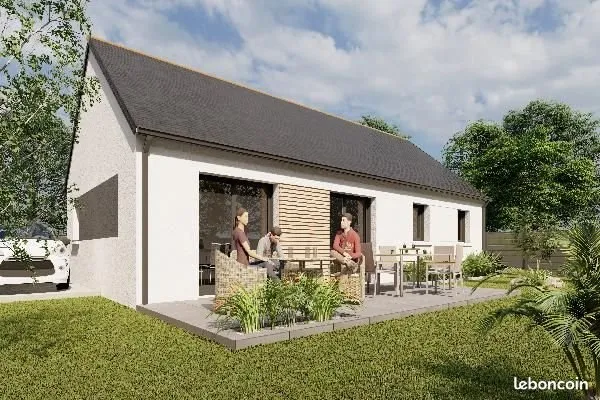 Maison 90 m² Plougoulm