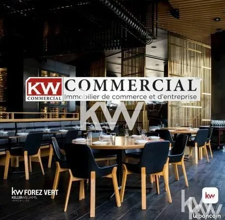 Fonds de commerce restaurant 150 m²