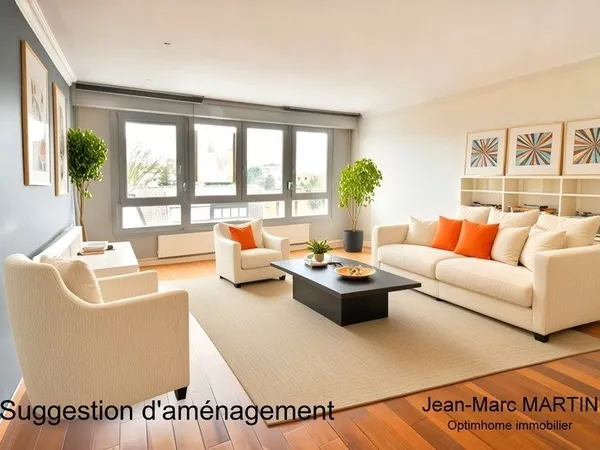 Lambersart Canon d'Or - 4 pièces 82,56 m² - 3 chambres - Garage - Proche Citadelle