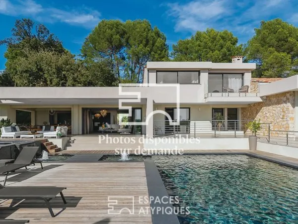 Maison Contemporaine dans un cadre verdoyant