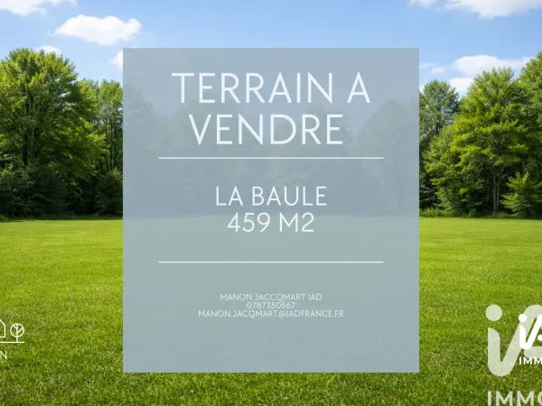 Terrain 459 m²