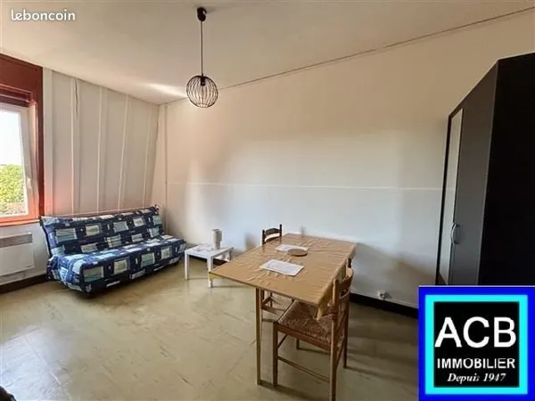 Appartement 1 pièce 19 m²