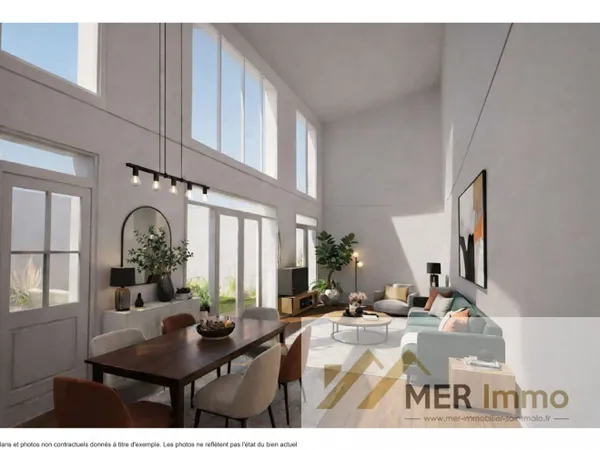 SAINT-MALO ROCABEY. EXCLUSIVITE MER IMMOBILIER. Bel ensemble im