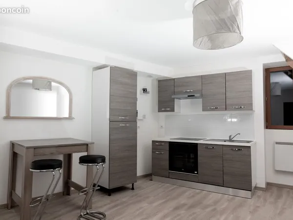 Charmant F2 meublé, refait à neuf, en plein coeur de ville