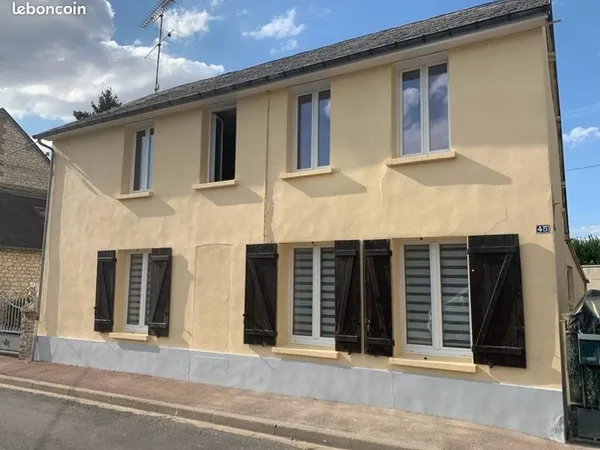 Maison rénovée 92m2 - 3 chambres - Garage - Aucun travaux - Fleury sur andelle