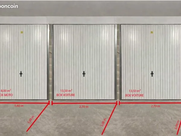 Box Moto de 8 M² 140