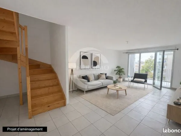 Duplex 4 pièces 118 m²