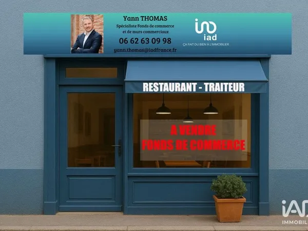 Fonds de commerce 45 m²