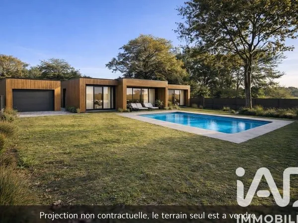 Terrain constructible 1231 m²