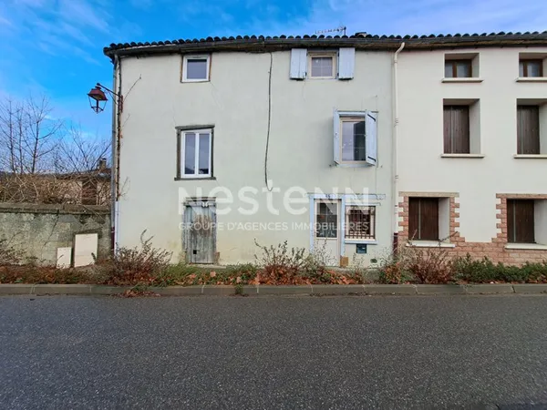 A VENDRE MAISON + GRANGE A AMENAGER / STE COLOMBE SUR L'HERS