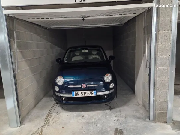 Garage individuel fermé