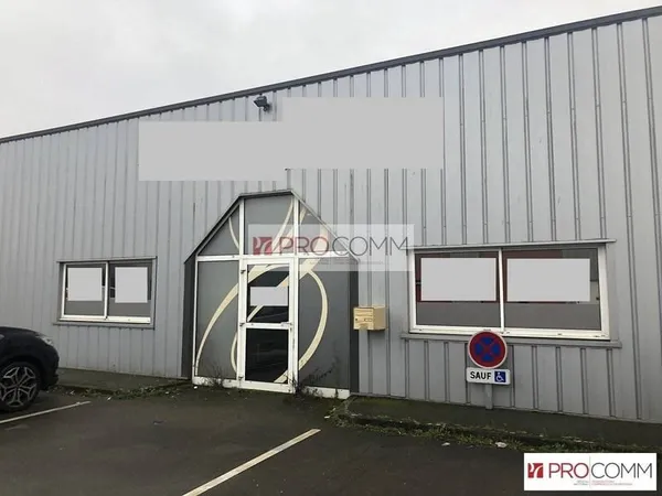 Entrepôt 500 m²