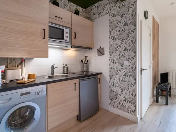 Hendaye Plage T2 meublé de 27m² entièrement rénové