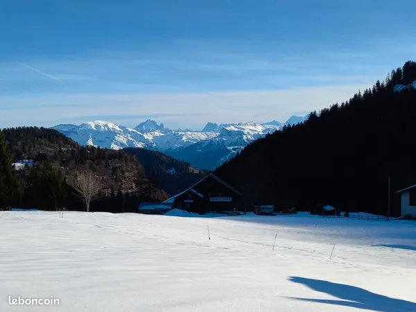 Terrain à vendre Taninges/Praz de Lys
