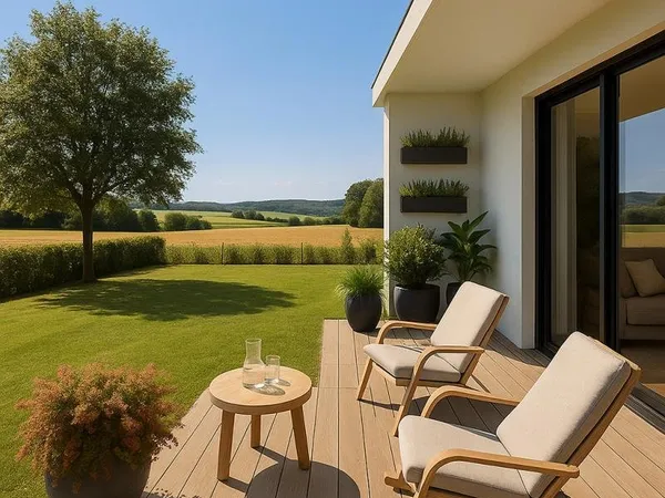 T3 AVEC VUE APAISANTE SUR LES VOSGES, PETITE RESIDENCE CALME PROCHE TOUTES COMMODITES