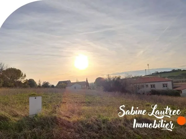 Terrain constructible 1050 m²