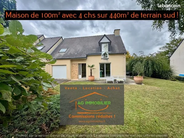 Maison 6 pièces 100 m²