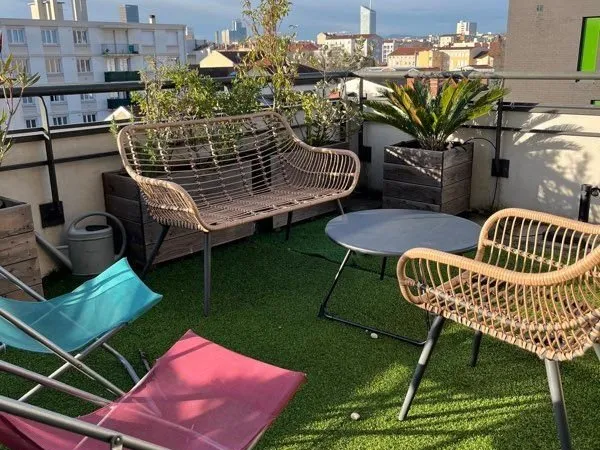 Appartement T5 106m2 en rooftop