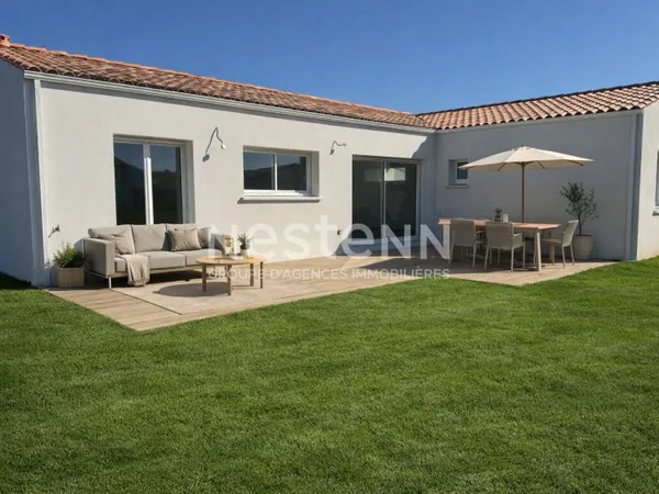 2 min Rochefort : Échillais Plain Pied Neuf de 100 m² - 3 chambres-Jardin-Garage