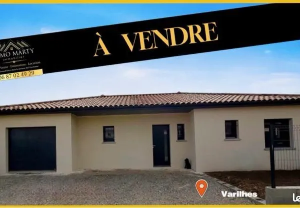 VILLA NEUVE T4 100m2 habitables sur 500m2 de terrain