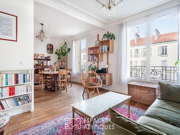 Appartement repensé par architecte
