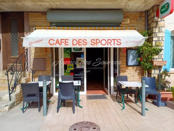 Café bar 2 pièces