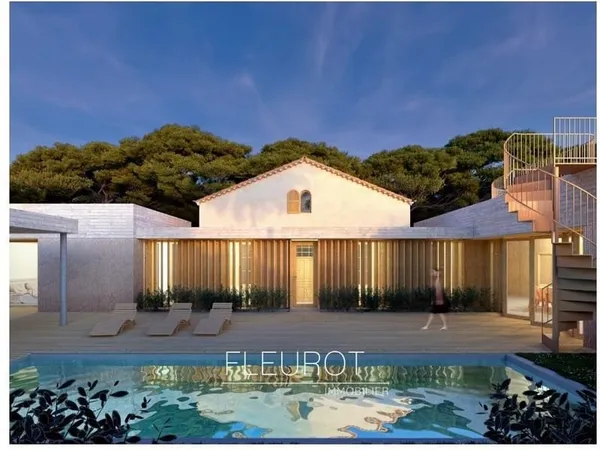 VILLA T3 / TERRAIN DE 1380 M² PROCHE CALANQUES / PARC DU MUGEL /