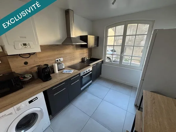 Appartement T4, cave, parking